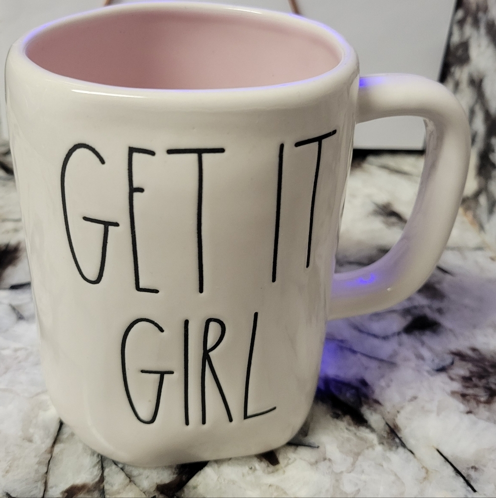 Rae Dunn "GET IT GIRL" Ceramic Mug